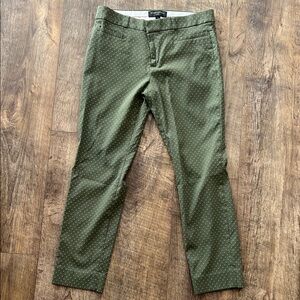 Women’s Banana Republic Factory Polka Dot Sloan Ankle Dress Pants